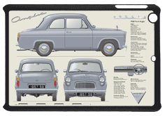 Ford Anglia 100E 1957-59 Small Tablet Covers